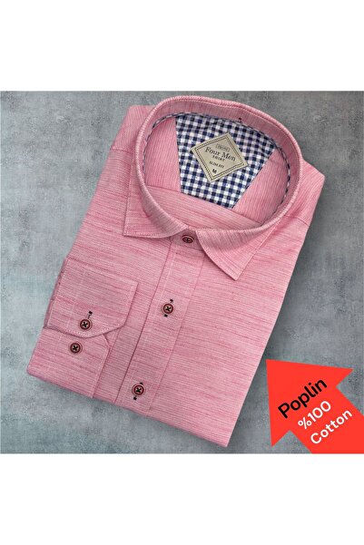 OwenLife Owen Life Cotton Poplin Fabric Slim Fit Mold Quality Shirt