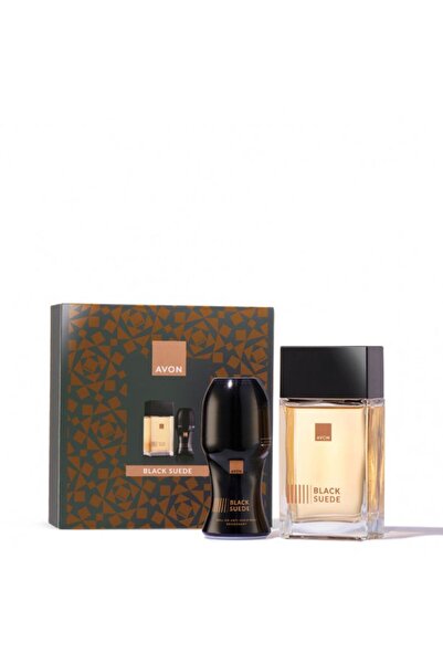 AVON Black Suede gift set