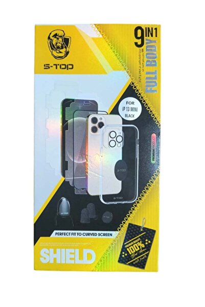 no markte مجموعة حماية كاملة للجسم من إس-توب شيلد 9 في 1 لهاتف آيفون 13 ميني ...