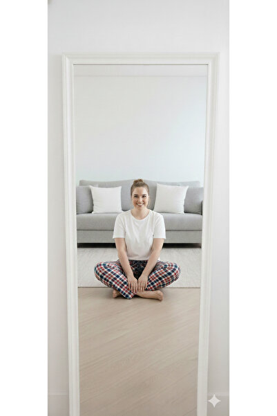 ŞERİCE Unisex Plus Size Cotton Thin Breathable Fabric Pajama Bottoms (Size Measurements Are in the Description)