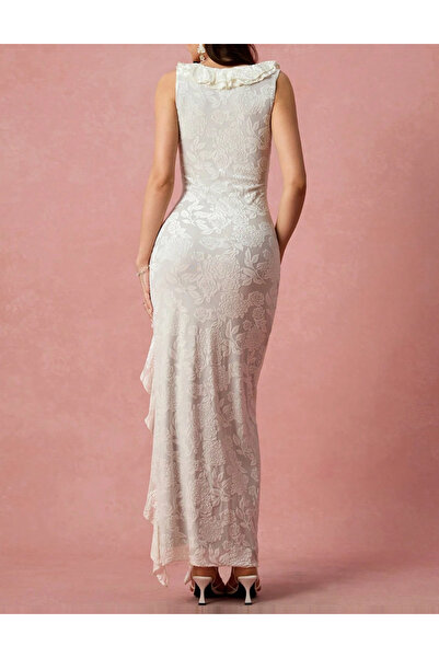 Sheya Shein maxi dress, white