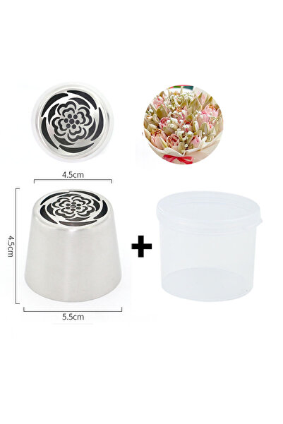 Choice5 7 رؤوس تزيين روسية كبيرة جدًا - فوهة زهرة ثلاثية الأبعاد عملاقة لتصمي...