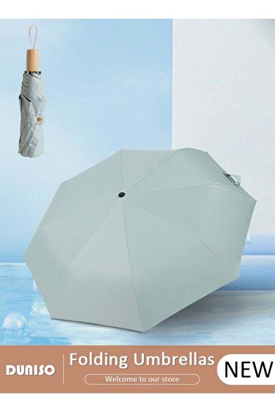 DOMEET Windproof Folding Travel Umbrella Anti-UV Sun And Rain Umbrellas Compact Portable For Women and Men