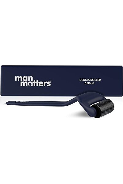 Man Matters ديرما رولر متقدمة للرجال - 540 إبرة تيتانيوم 0.5 مم