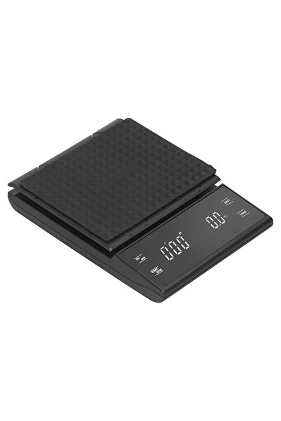 Generic Espresso Scale with Timer – 0.1g Precision Electronic Coffee Scale with LED Display, Rechargeable