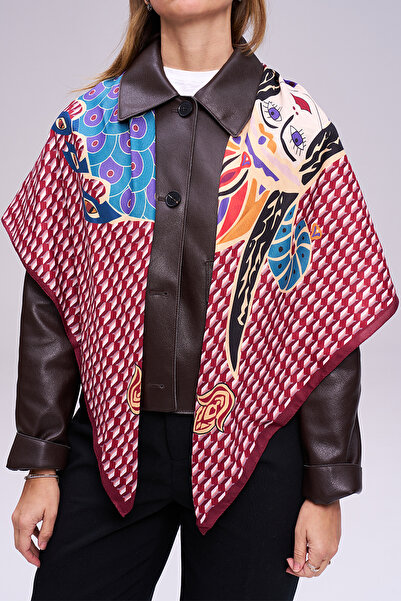 dellel Şahmeran Monogram Fular