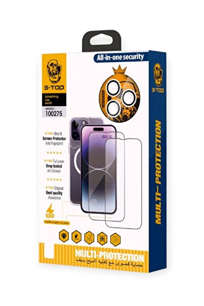 no markte حزمة الحماية المتكاملة الأصلية من S-Top لجهاز Galaxy S24 Plus (10 ف...