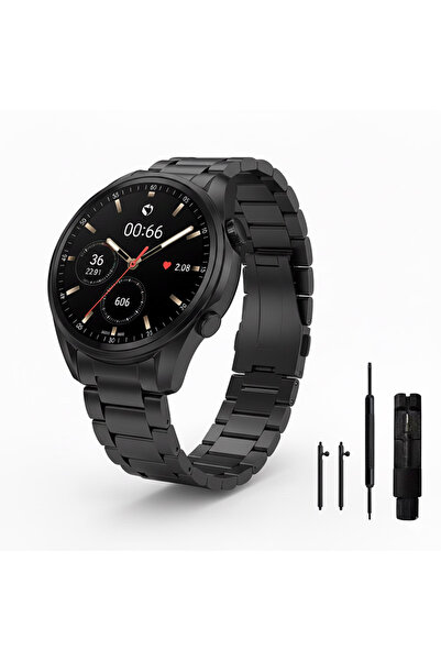 redmud teknoloji Stainless Steel Band Compatible with Huawei Gt6 46 mm 22mm Smart Pin Classic Design Steel Band