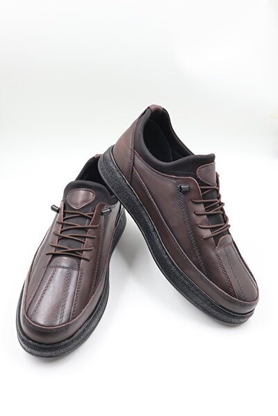 nazenintasarımlar Men's Genuine Leather Orthopedic Comfortable Daily Shoes