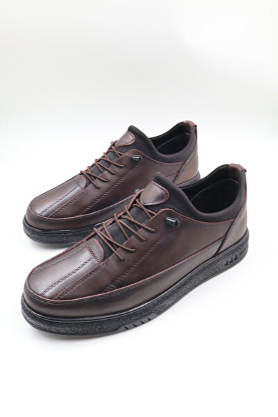 nazenintasarımlar Men's Genuine Leather Orthopedic Comfortable Daily Shoes