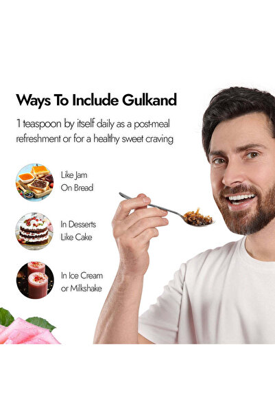 KAPİVA Organic Gulkand 300 gms