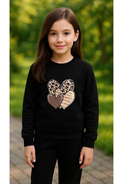 playwear Παιδικό Φούτερ Σετ με στάμπα INSIDE HEART για Κορίτσια και Αγόρια, μ...