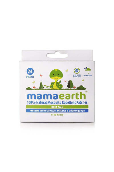 Mamaearth Natural Mosquito Repellent Patches, 24 Pcs