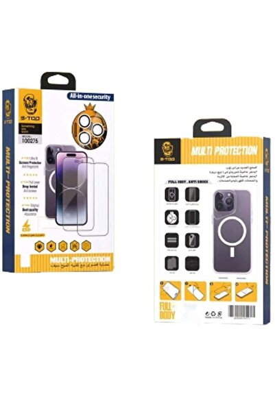 no markte حزمة حماية كاملة 8 في 1 لهاتف iPhone 15 Pro