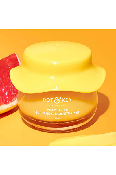 Dot KEY مرطب Dot & Key فيتامين C + E سوربيه سوبر برايت (60 مل)