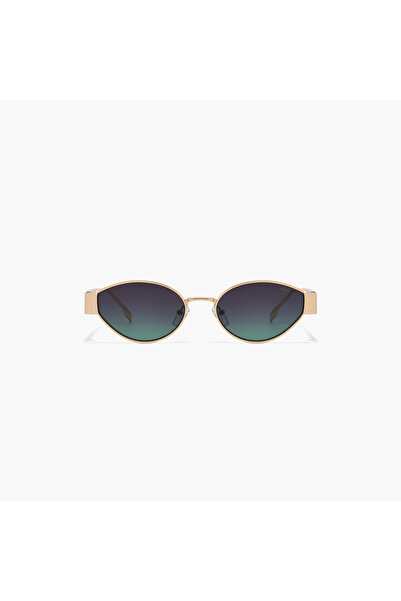 BlackOut 53MM Green Oval Sunglasses BLA-000300-2906