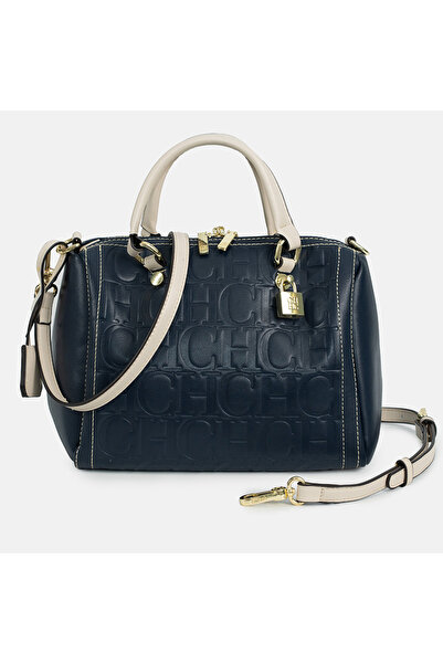 Ch حقيبة يد نسائية CHCH خفيفة الوزن ومنقوشة بشكل أنيق، حقيبة كتف كلاسيكية