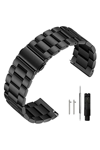 redmud teknoloji Stainless Steel Band Compatible with Huawei Gt6 46 mm 22mm Smart Pin Classic Design Steel Band