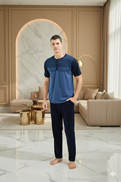 KLY New Season Summer Men's Luxury Design Pajama Set
