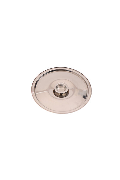 choice2 16cm 1Piece 10/12/14/16/18/20/22/24/26cm Silver Round Pot Lid Replacement Kitchen Thicken Stainless