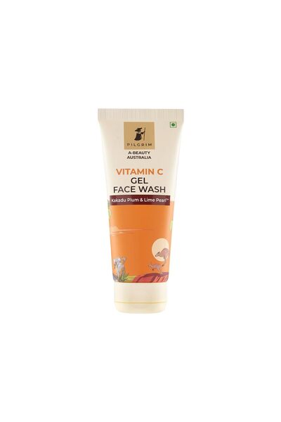 Pilgrim غسول الوجه جل فيتامين سي الأسترالي - كاكادو بلام ولؤلؤ الليمون، 100 مل