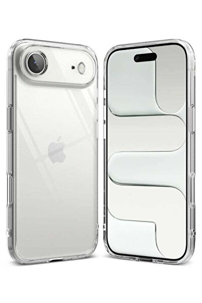 no markte جراب S-Top شفاف لهاتف iPhone 17 Air - حماية من السقوط ومقاومة للخدوش