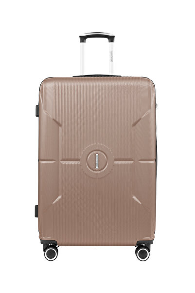 PARAJOHN Sparkle 2-Piece ABS Luggage Set – Cabin 10kg & Large 30kg Trolley Bag with Spinner Wheels & Lock