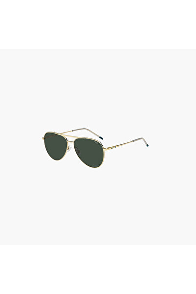 HUGO 59MM Green Aviator Sunglasses