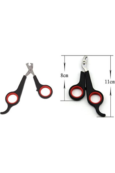 Margoun Pet Dog Grooming Scissors - Nail Clipper Trimmer (Black)