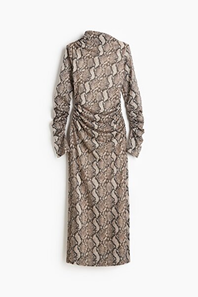H&M Drapeli Jarse Elbise