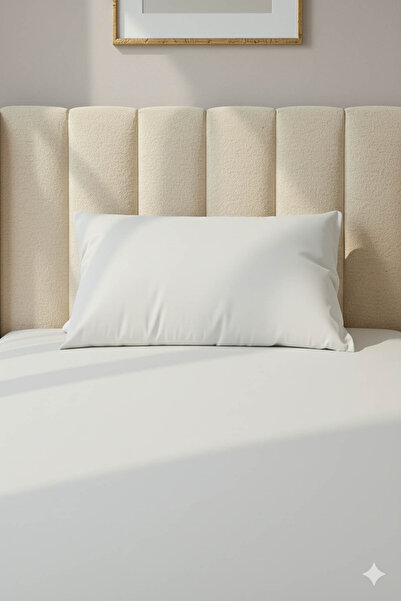 FAVORA 100% Cotton Ranforce Premium Single Fitted Sheet Set - White