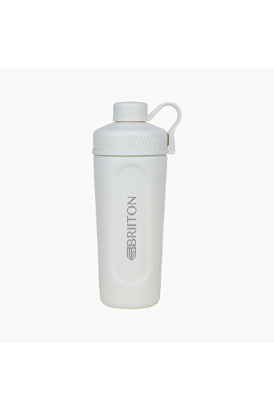 briiton Logo Print Insulated Stainless Steel Water Bottle - 650 ml