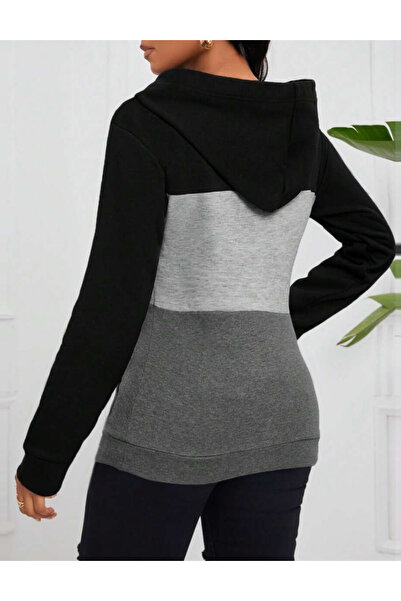 Sheya Shein Zipper Hoodie, mix colors