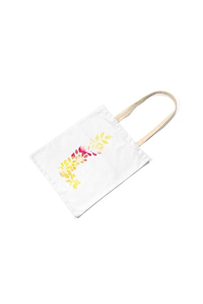OEM Bonamaison tote shoulder bag digitally printed, 1 compartment, 34x40cm cm, flower pattern,