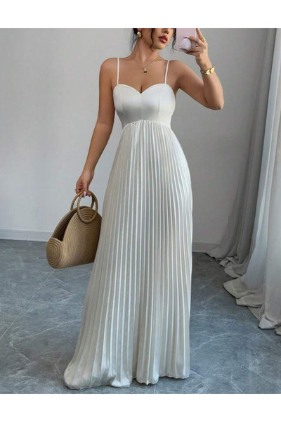Sheya Shein maxi dress, cream