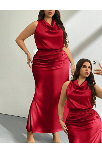 Sheya Shein Curve+ set, red