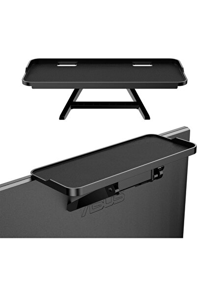 fulina TV Screen Top Shelf Monitor Shelf Adjustable Computer Screen for Office Desk, Media Box Game Console