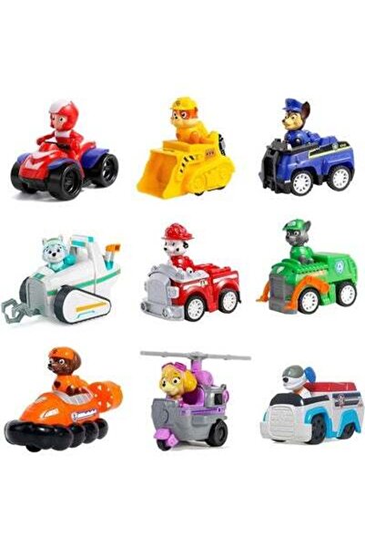 Arabest مجموعة ألعاب دورية خاصة بالسيارات، مجموعة ألعاب مملكة الحيوان للأطفال (9 قطع)