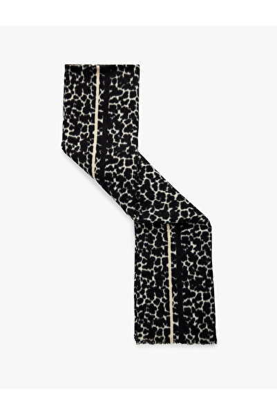 Koton Leopard Patterned Long Scarf