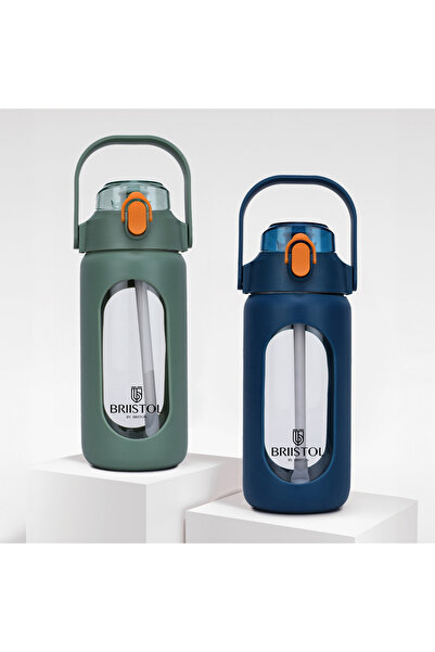 briiton Glass Sipper Water Bottle - 1 L