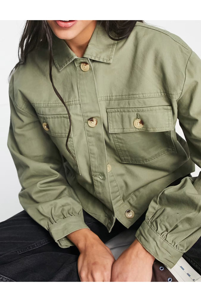 Miss Selfridge Miss Selfridge jacket, green