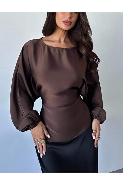 Sheya Shein shirt, brown