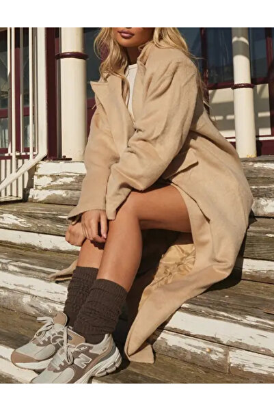 Pretty Little Thing PRETTYLITTLETHING coat, beige