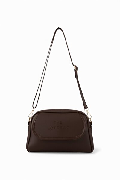 REVENKO Milano Brown Women's Bag Double-Compartment Long Strap Shoulder and Crossbody Bag