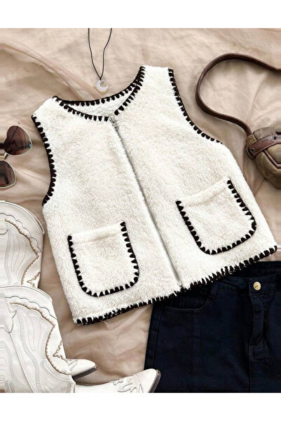 Sheya Shein fur vest, mix colors