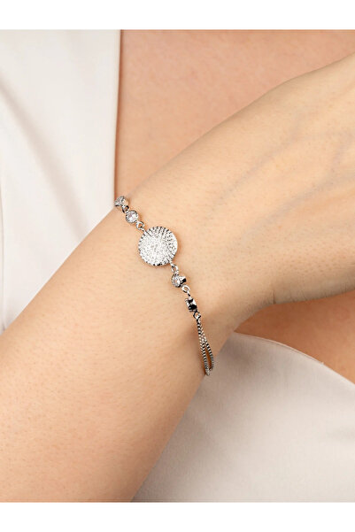 FELICELY 925 Silver Moon Bracelet