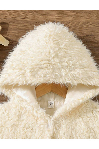 Sheya Shein fur jacket, cream