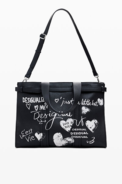 Desigual Women's black bag 25WAXPA5