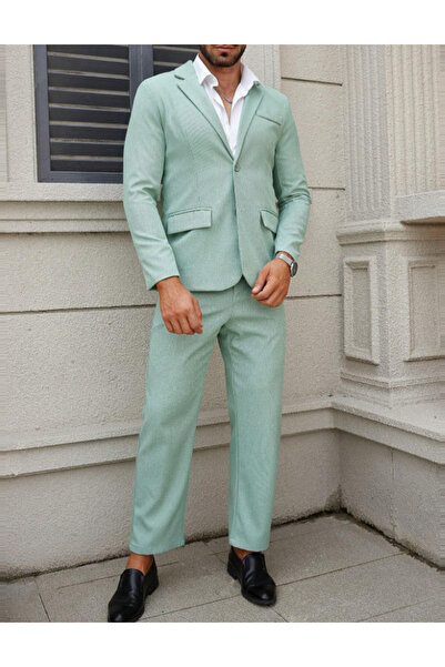 Sheya Shein MANFINITY suit, green