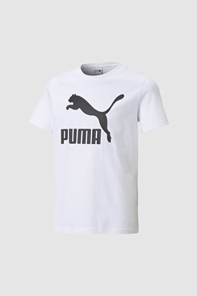Puma تي شيرت كلاسيكي أبيض